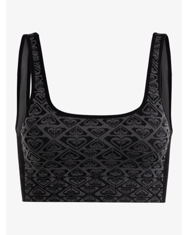 SUJETADOR DEPORTIVO ROXY PARA MUJER - NEGRO NEGRO