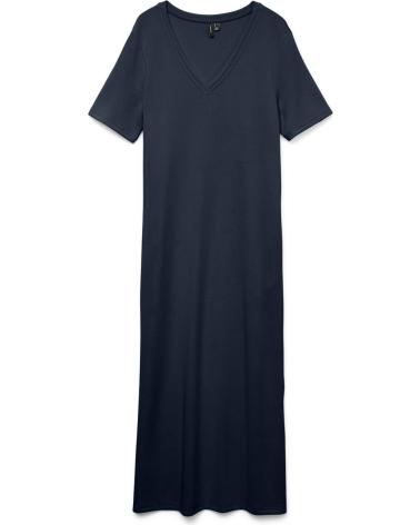 VERO MODA VESTIDO LARGO 10334734 AZUL MARINO AZUL MARINO