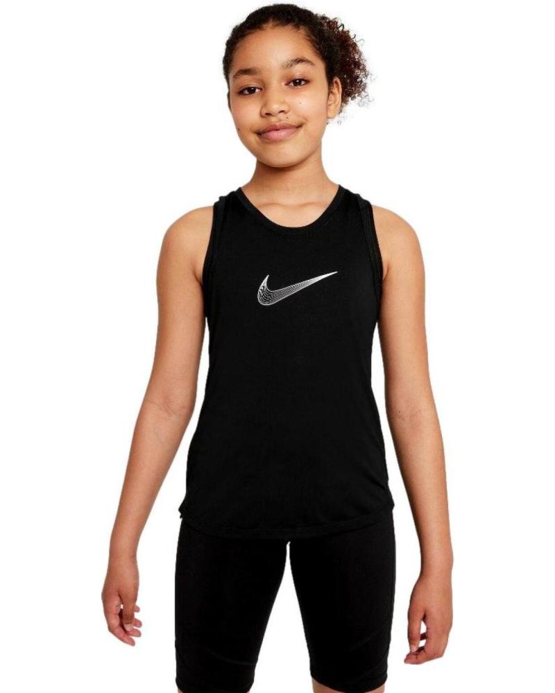 NIKE CAMISOLA DE ALÇAS DH5215 PRETA NEGRO