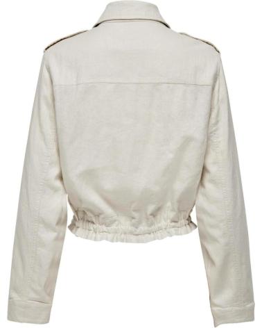 ONLY CASUAL JACKET 15320090 BEIGE WITH ADJUSTABLE WAIST BEIGE