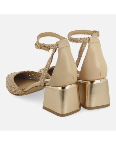 GIOSEPPO SARKAD 73647 GEFLOCHTENE PUMPS MIT BLOCKABSATZ PLATIN-GOLD PLATINO GIOSEPPO SARKAD 73647 GEFLOCHTENE PUMPS MIT BLOCKABSATZ PLATIN-GOLD PLATINO