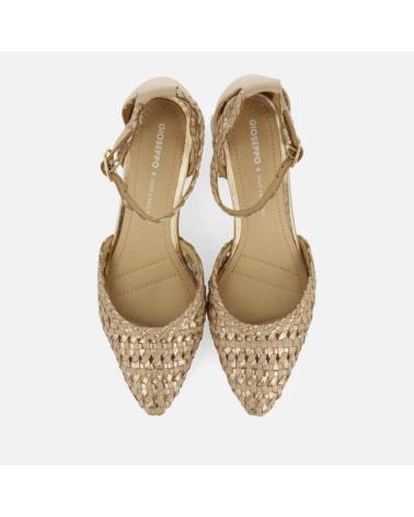 GIOSEPPO SARKAD 73647 GEFLOCHTENE PUMPS MIT BLOCKABSATZ PLATIN-GOLD PLATINO GIOSEPPO SARKAD 73647 GEFLOCHTENE PUMPS MIT BLOCKABSATZ PLATIN-GOLD PLATINO