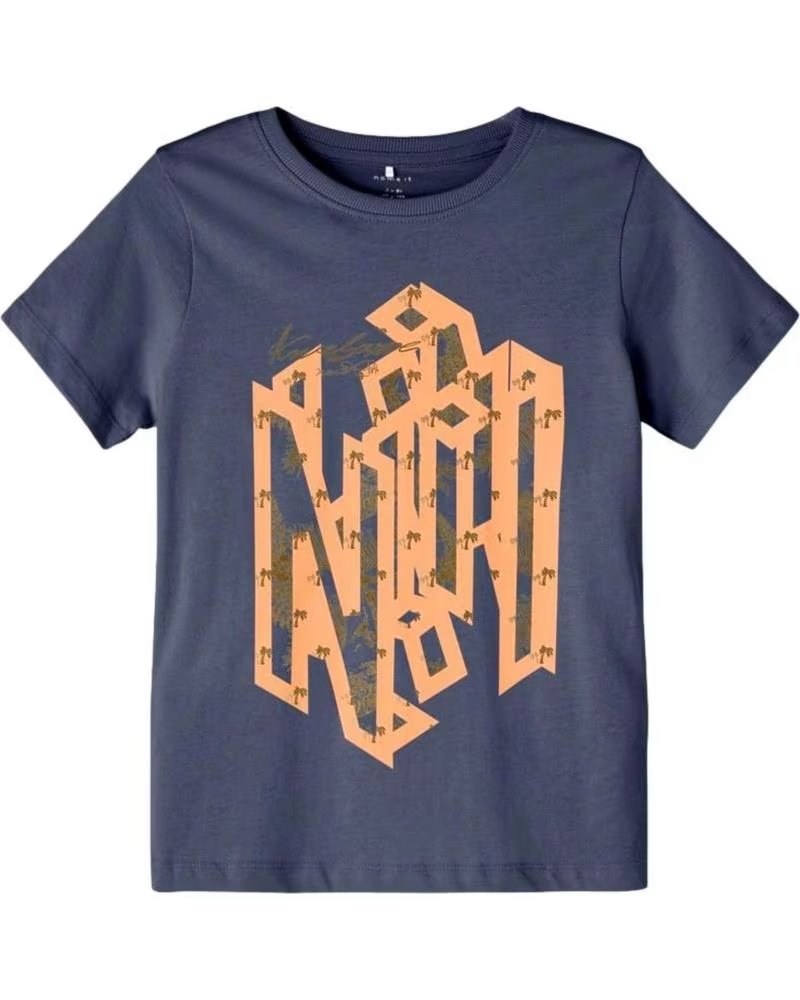 NAME IT NAME IT T-SHIRT FÜR JUNGEN MIT AUFDRUCK AZUL