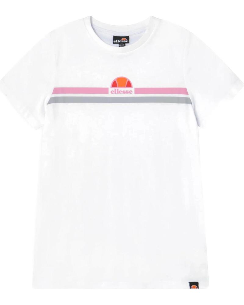 ELLESSE T-SHIRT S4M12121 WHITE BLANCO