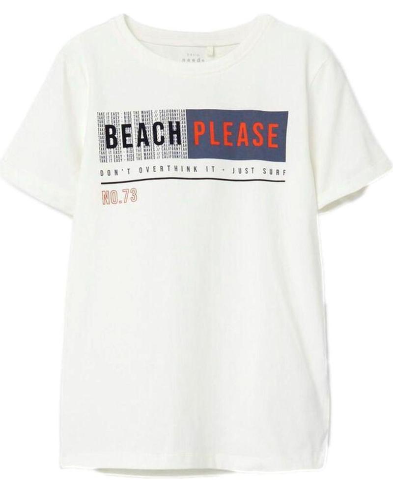NAME IT CAMISETA BLANCA DE NIÑO NAME IT BLANCO
