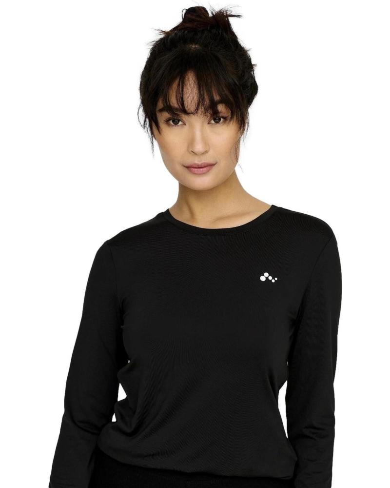 ONLY T-SHIRT MANCHES LONGUES NOIR 15281097 NEGRO