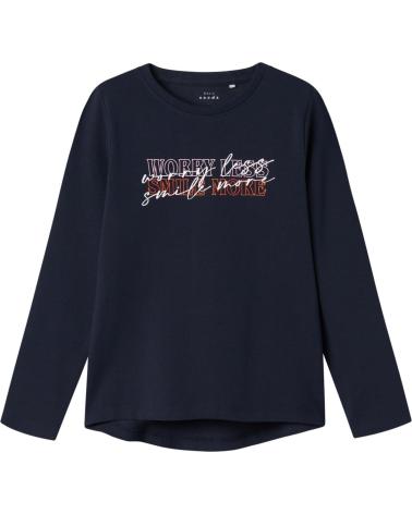 NAME IT CAMISETA DE MANGA LARGA PARA NIÑA NAME IT CON ESTAMPADO NEGRO