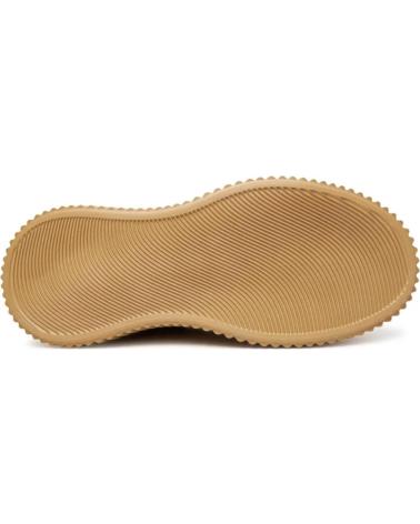 KARL LAGERFELD KREEPER LO EMBRO LO LACE LEDER CAMEL SNEAKER CUERO