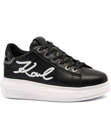 KARL LAGERFELD KAPRI CORNELLY SIGNIA STITCH SCHWARZ NEGRO
