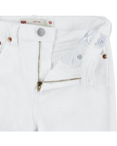 PANTALONI A ZAMPA LEVI'S 726 FLARE BIANCHI 4EG970-X10 BLANCO