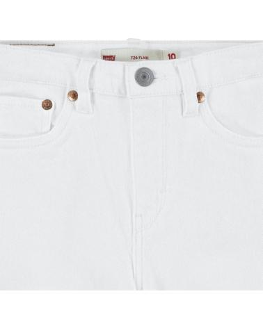 PANTALONI A ZAMPA LEVI'S 726 FLARE BIANCHI 4EG970-X10 BLANCO