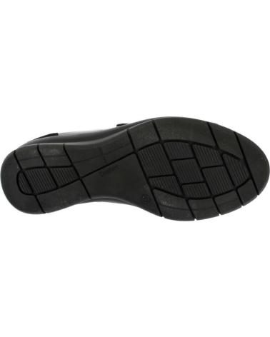 SAPATO DE RUA D`CUTILLAS COM VELCRO 75605 PRETO NEGRO