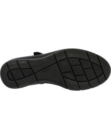 D`CUTILLAS STREET SHOE WITH STRAP FASTENING 75603 BLACK NEGRO