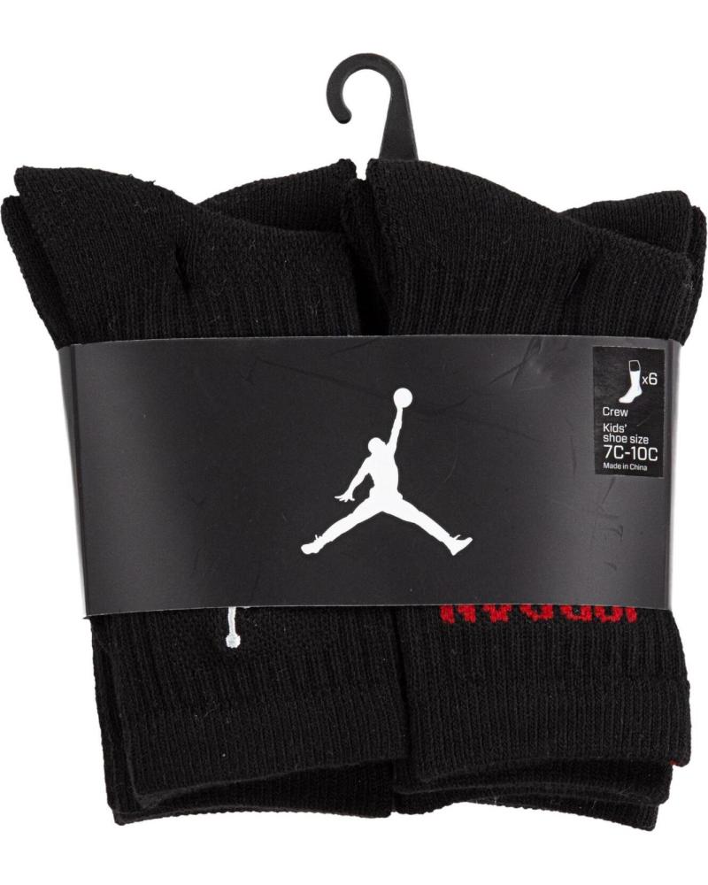 3ER-PACK JORDAN JUMPMAN SPORTSOCKEN SCHWARZ UNISEX NEGRO