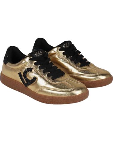 LOLA CASADEMUNT SNEAKER LF25055029 0M2 GOLD VARIOS COLORES