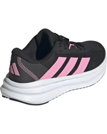 ADIDAS GALAXY 7 ID8763 NOIRES AVEC DÉTAILS ROSES NEGRO