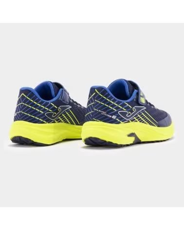 TÊNIS JOMA SUPER CROSS JR 2403 VELCRO MARINHO AMARELO AMARILLO