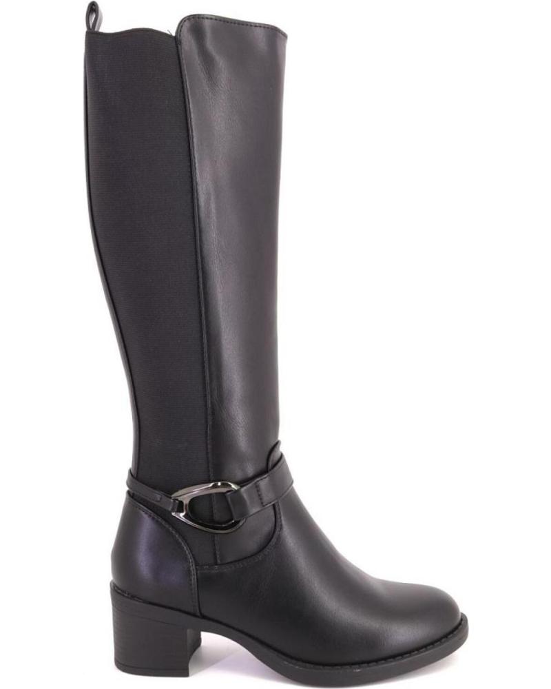 AMARPIES 29510 BOTAS DE MUJER NEGRO