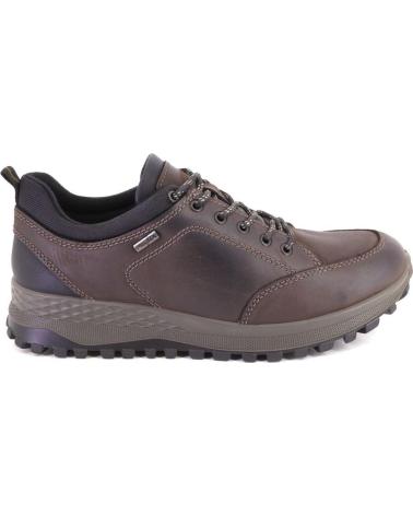 IMAC 853078 SAPATOS DE ATACADORES EM NOBUCK CASTANHO MARRON