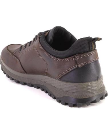 IMAC 853078 SAPATOS DE ATACADORES EM NOBUCK CASTANHO MARRON