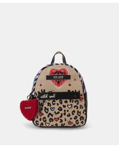 PEPE MOLL 252424 MOCHILA MULTICOLOR CON ESTAMPADO ANIMAL MULTICOLOR