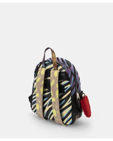 PEPE MOLL 252424 MEHRFARBIGER RUCKSACK MIT TIERPRINT MULTICOLOR