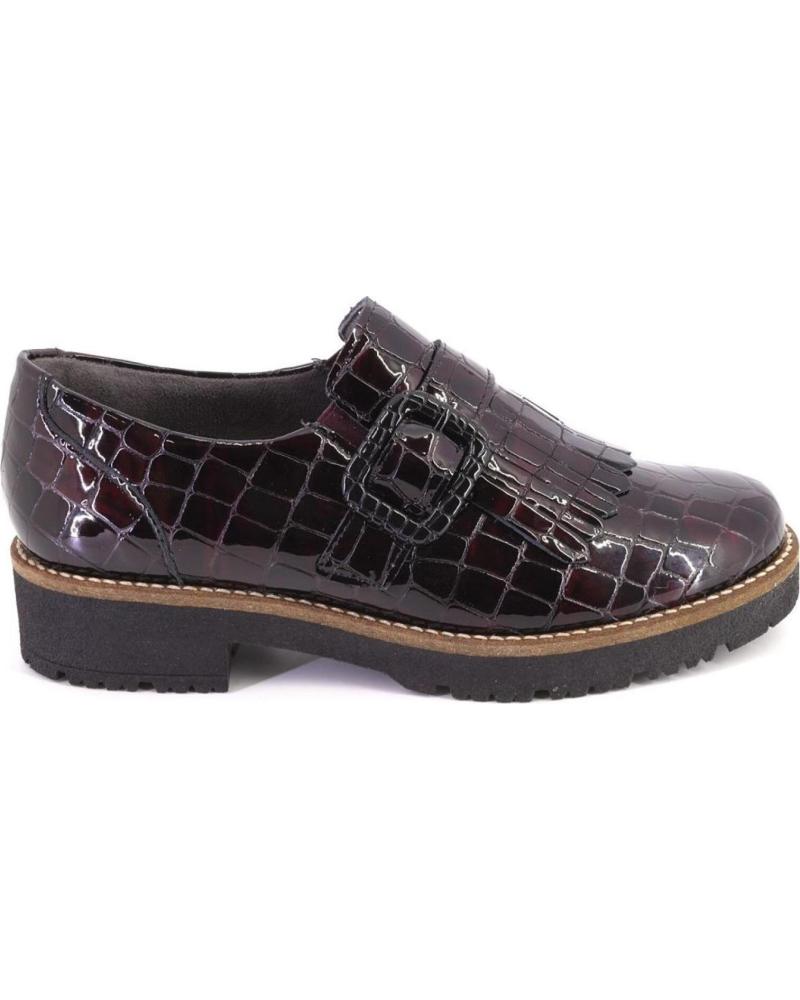 MOCASSINI PITILLOS 10772 EFFETTO COCCODRILLO BORDEAUX BURDEOS