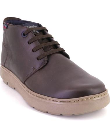BOTAS CHUKKA CALLAGHAN 60601 EM COURO MARROM COM ATACADORES MARRON