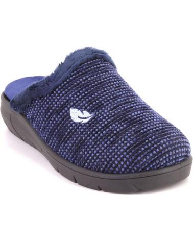 PLUMAFLEX 14237 NAVY BLUE SLIPPERS AZUL MARINO