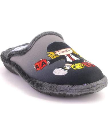 SUAVEFLEX 200-ACDC GREY SLIPPERS GRIS