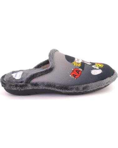 SUAVEFLEX 200-ACDC GREY SLIPPERS GRIS