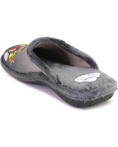 SUAVEFLEX 200-ACDC GREY SLIPPERS GRIS