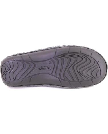 SUAVEFLEX 200-ACDC GREY SLIPPERS GRIS