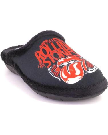 SUAVEFLEX 200-ROLLING BLACK SLIPPERS NEGRO