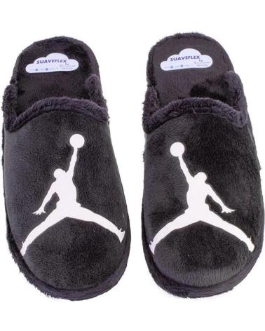 CHAUSSONS SUAVEFLEX 200-JORDAN NOIR ET BLANC NEGRO Y BLANCO