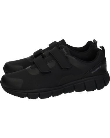 PAREDES SCARPE PROFESSIONALI NERE CON CHIUSURA IN VELCRO NEGRO