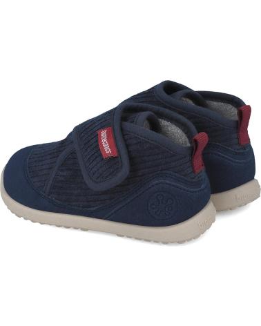 PANTUFLAS BIOMECANICS WIDER HOME 251171 AZUL MARINO CON VELCRO AZULMARINOA089
