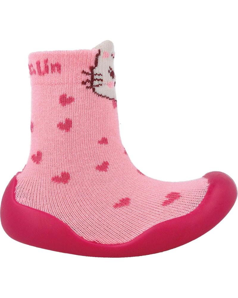 GARVALIN PANTOFOLE CALZINO 251321 ROSA A032 ROSAA032