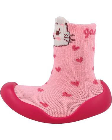 GARVALIN PANTOFOLE CALZINO 251321 ROSA A032 ROSAA032