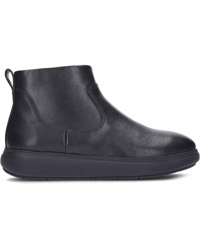 FITFLOP E2Z IQ-COMF BLACK CHELSEA BOOTS BLACK