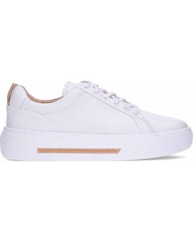 CLARKS SNEAKERS HOLLYHOCK WALK WHITE WHITE