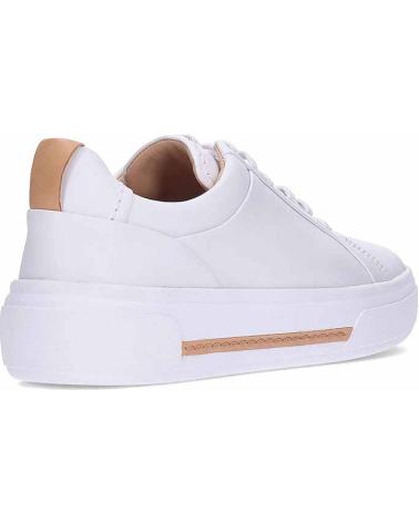 CLARKS SNEAKERS HOLLYHOCK WALK WHITE WHITE