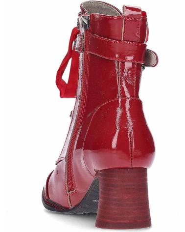 BOTTINES LAURA VITA INCAO 10 ROUGE VERNI ROJO