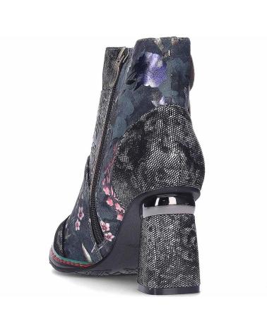 STIVALETTI LAURA VITA KINOAO 20 NERO STAMPA FLOREALE NEGRO