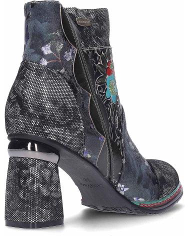 STIVALETTI LAURA VITA KINOAO 20 NERO STAMPA FLOREALE NEGRO