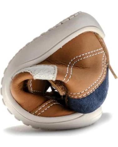 PABLOSKY BAREFOOT KINDERSNEAKER 064284 LEDER BRAUN MARRóN