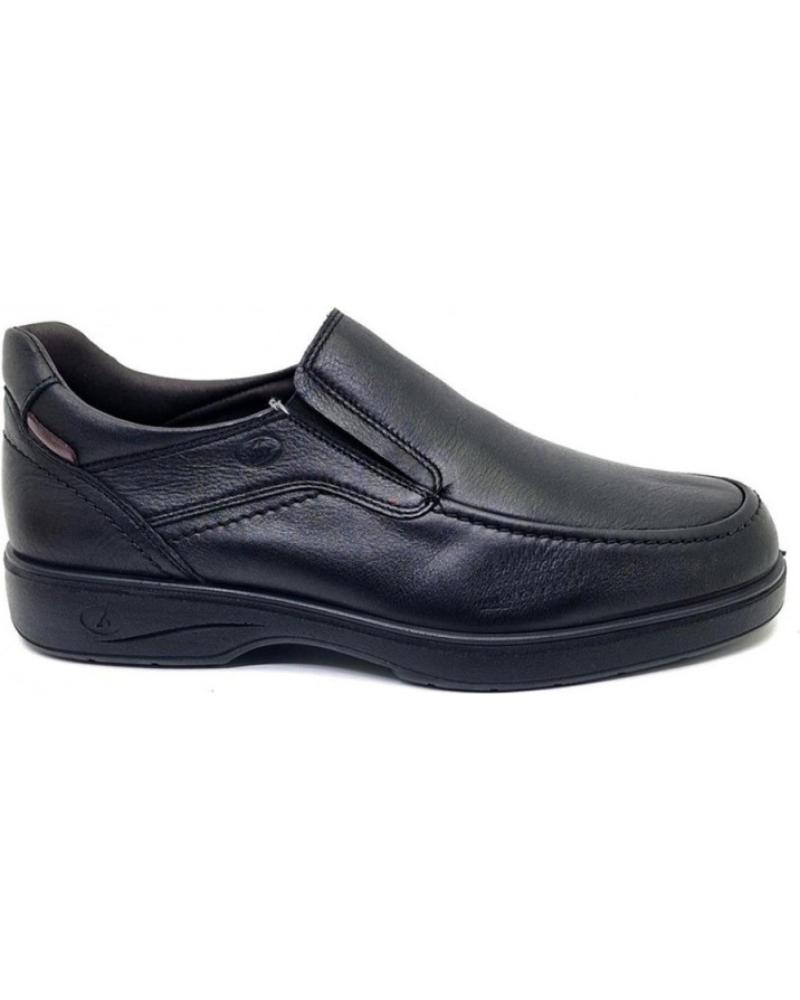 LUISETTI MOCASSIN EN CUIR MODÈLE 37703 NOIR NEGRO