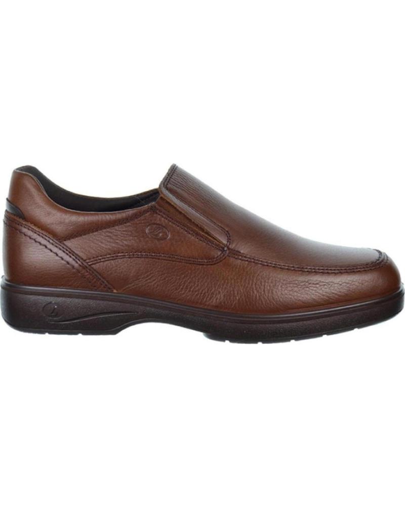 LUISETTI MOCASÍN DE PIEL MODELO 37703 MARRÓN CUERO MARRóN