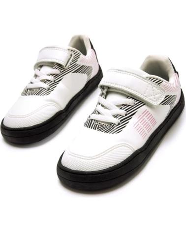ZAPATILLAS BAREFOOT MTNG MUSTANG 49320 BLANCAS CON CIERRE ADHERENTE BLANCO