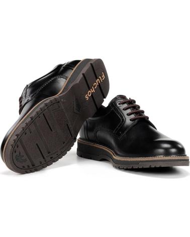 FLUCHOS ZAPATO CORDON BUGGY NEGRO